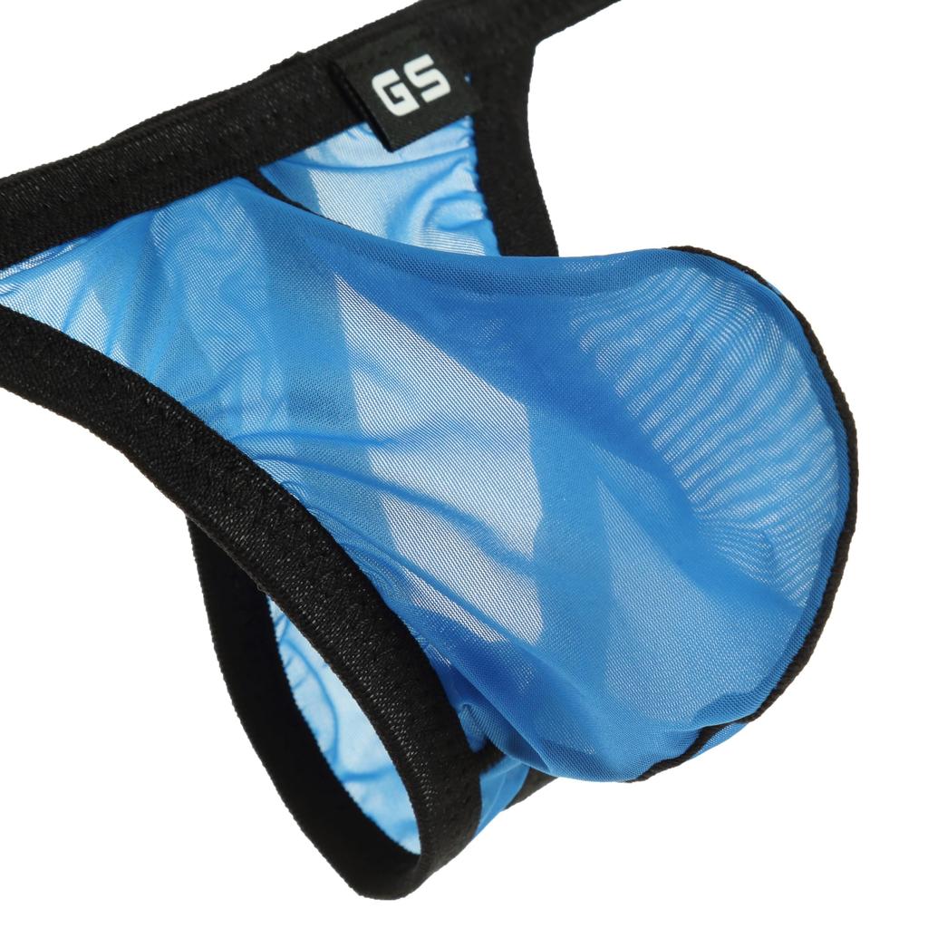 Royal Full Convex Fully 3D Stitching G-Station Men's T-Back, Blue, Large, Seam, Front, Seamed,