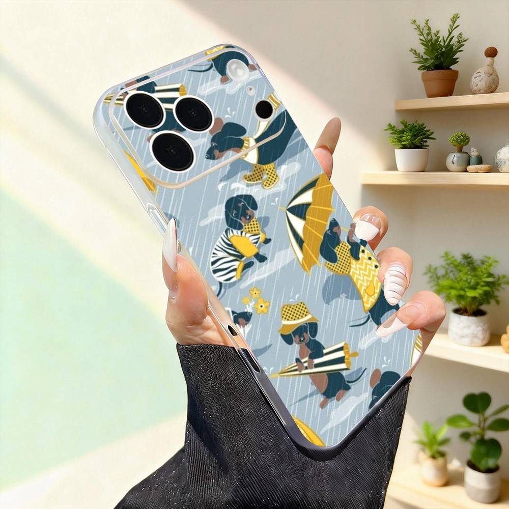 

Cute Dachshund Funny For iPhone 11,12,13,14,15,16,17,Pro,Max,Plus,Mini,SE4,E Phone Case Magnetic For Magsafe Wireless iPhone13mini