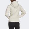 Adidas W Z.N.E Fz Logo Zip-Up Hoodie Women Jackets Yellow White H40976