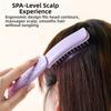 with Mirror Makeup Mirror Comb Self-cleaning Hair Comb  Essential for Travel