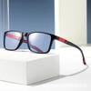Nieuwe Trend TR90 Fotochromatische Leesbril 3 in 1 Outdoor Bifocale Zonnebril Sport Anti Blauw Dichtbij Ver Zicht Brillen Dioptrie