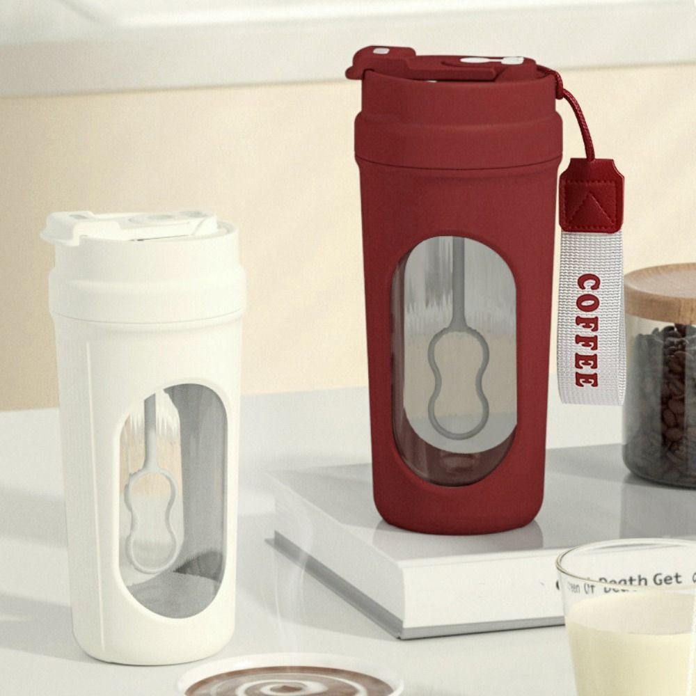 USB Charging Auto Stirring Coffee Mug Double Drinking Electric Juicer Blender  Shakes Making