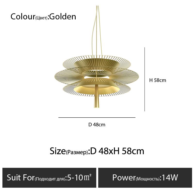 

Подвесной светильник из металлической сетки в японском стиле, светодиодная подвесная лампа для входа во двор, гостиной, домашнего декора, дизайнерские люстры Cold White