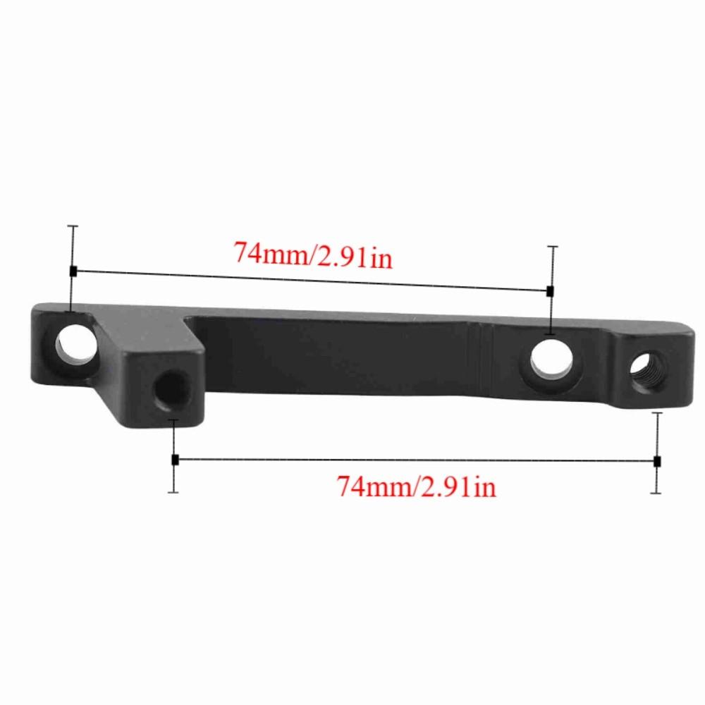 Black Bike Brake Rotor Adapter 140/160/180/203mm Bike Disc Brake Adapter  for Bike Maintenance