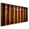 Three Piece Picture Canvas Print Cuban Cigar