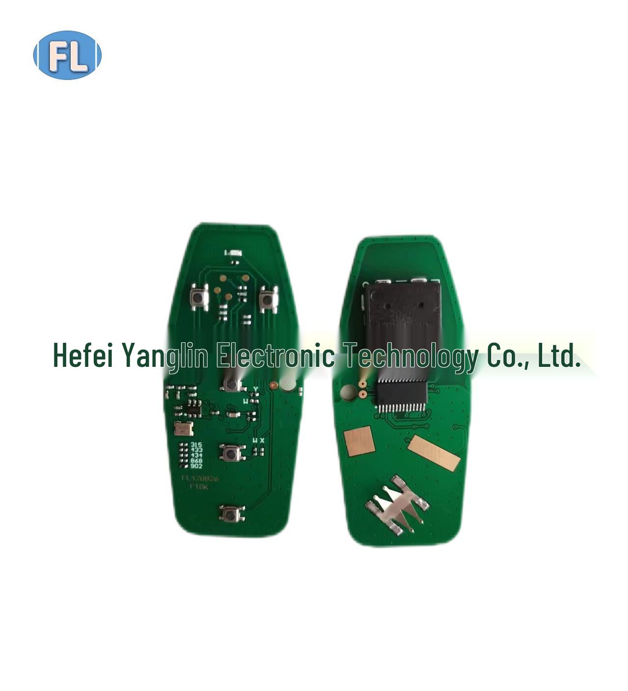 Compatible with Ford Taurus/Explorer/Mondeo/Edge/Raptor Smart Card, 5-Button 902 Main Board for 2015 Models.