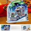 Christmas Acrylic Napkin Holder Diamond Painting Kit DIY 5D Diamond Art Painting Paper Towel Holder Kit Christmas Decorations