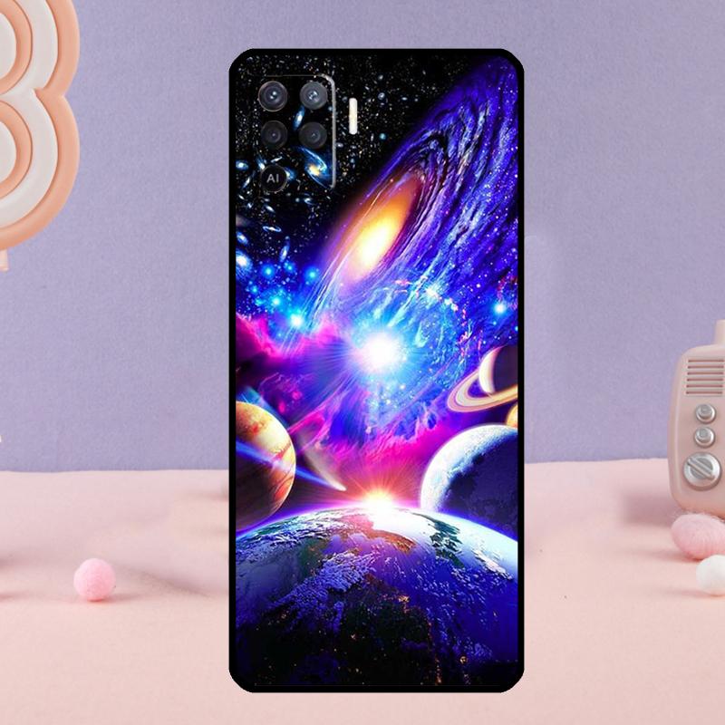 

Космос Солнечная система Планеты Вселенная Чехол для телефона Для Oppo A58 A18 A38 A78 A98 A17 A77 A80 A40 A60 A16 A76 A96 A74 A94 A54 A15 A57S OPPO A74 5G