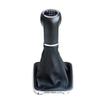 Voor Opel Zafira B 2005-2010 Schakelknop 6 Versnellingen Auto Schakelpook Hendelknop Shifter met Lederen Stofkap