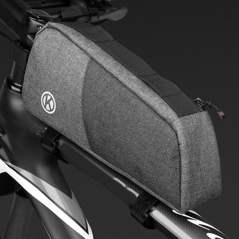 Road Bikes Front Frame Bag Bicycles Front Top Tube Pouches Storage Bag Cyclings Tool Front Saddles Bag for Mountain Bikes