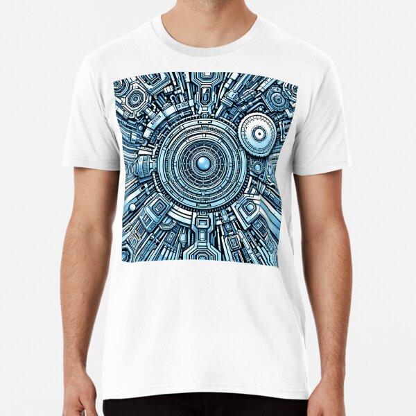 Cybernetic Circuit Core Futuristic Tech Ar S To 5XL Made In the AU/USA T-Shirt
