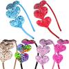 Glitter Heart Headdress Colorful Sequins Headband Creative Theme Party Headp