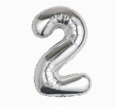 Number Balloons 32 Inch Foil for Birthday Party Decoration, Happy Birthday Photo Props 0-9