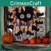 Spooky Halloween Spider Fabric Door Hanger Ideal For Home And Party Decor With Vibrant Design
