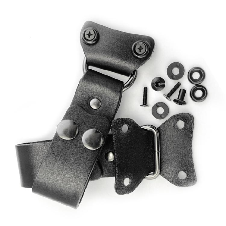 Support de Mètre Ruban Clip Ceinture en Cuir Équipement d'Exploration Boucles de Ceinture en Cuir Accessoires de Remplacement