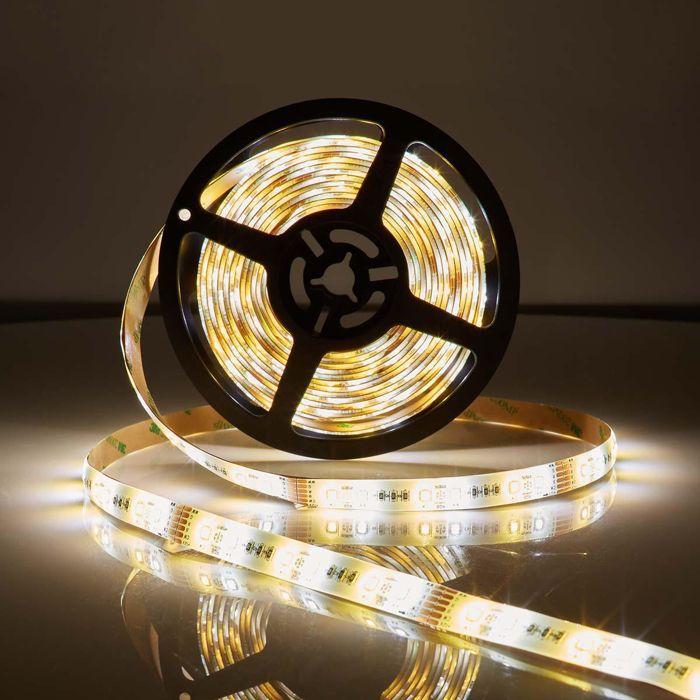 Bande LED - NEDIS - WIFILS50CRGBW - Multicolore - 5m - IP65 - Contrôle Wi-Fi