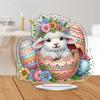 2D Flat Animal DIY Desktop Diamond Art Kits Double Sided Diamond Painting Desktop Decorations for Adults Home Office Table Decor