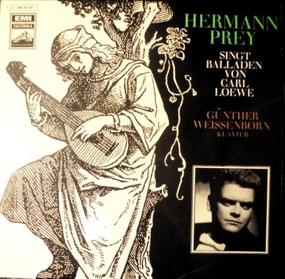 LP Schallplatte HERMANN PREY , CARL LOEWE , GÜNTHER - Hermann Prey Singt Balladen Von Car 1C06328147 EMI Electrola Deutschland Klassik Gebraucht