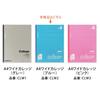 Kyokuto Associates College Notebook, 7mm Ruled, A4 Wide, Blue, 10-Pack, CLW2