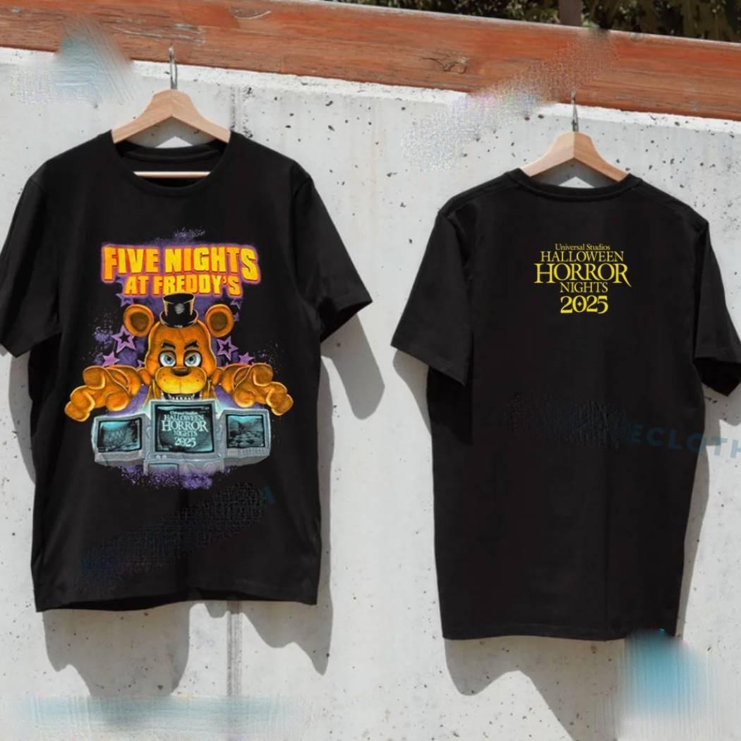 Five Nights At Freddy’s Halloween H0rror Nights 2026 T-shirt All Size S-5XL XXXXL