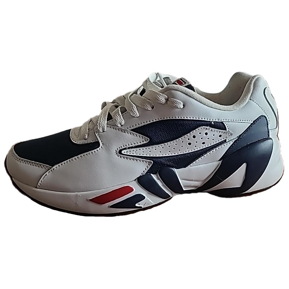 

FILA Mindblower Leather Comfortable Versatile Breathable Low-Top Casual Shoes Men sneakers White 1RM00128-422 38