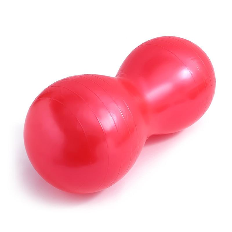 PVC Peanut Ball for Yoga, Pilates, Massage, and Elderly Fitness