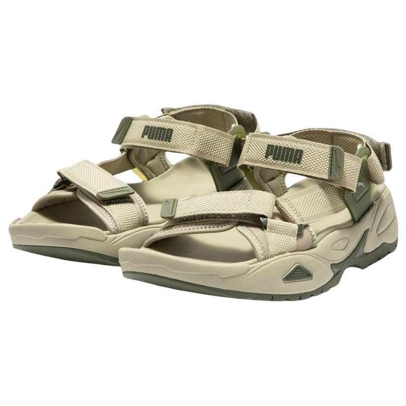 Puma Traek Lite Non-Slip Wear-Resistant Beach Sandals Unisex Sandals Army-Green 389075-05
