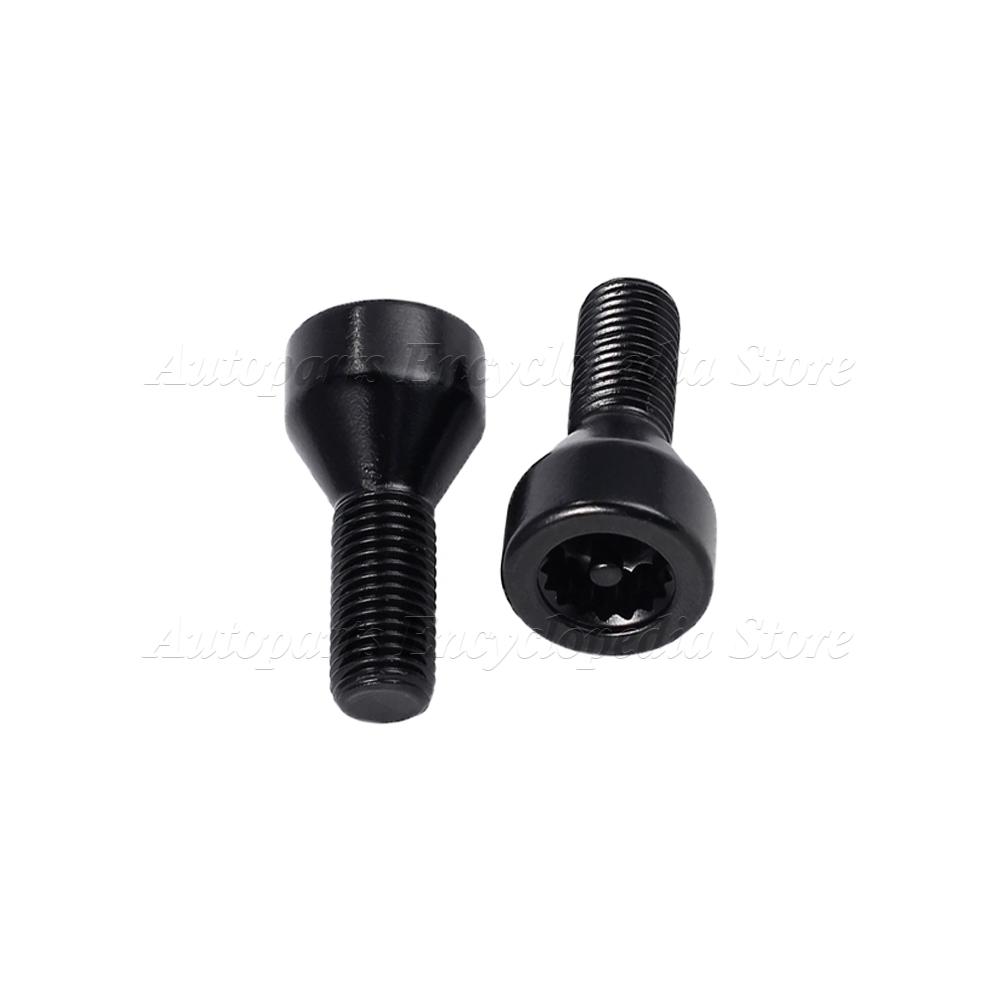 Car Locking Wheel Bolts Lug Nuts Set M12x1.5 For BMW 1/3/5/6/7 Series Z3 Z4 M3 M5 M6 E36 E46 E60 E61 E81 E87 E90 36136786419