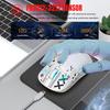 2.4G Bluetooth RGB Gaming Mouse with Three Modes and 650mAh Battery