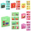 Baby English Palm 3d Cloth Book Newborn Soft Book Early Education Baby Cloth Book
