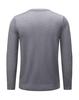 Autumn/Winter 2025 Men's High-Quality Wool V-Neck Sweater - Casual, Solid Color, Comfortable Base Layer Top.