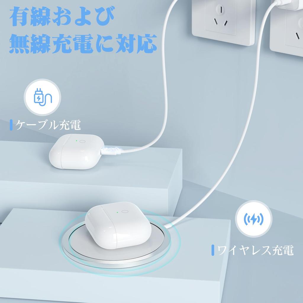 Sumorei Wireless Charging Case for AirPods 3rd Compatible with AirPods 3rd Generation Replacement Case Generation,