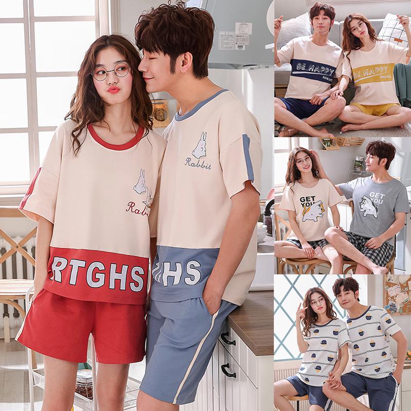 Buy Loose Cotton Short Sleeve Shirt + 