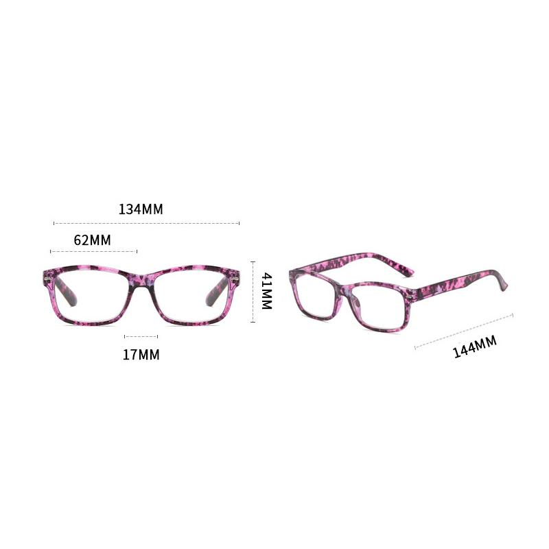 Fashionable Printed Photochromic Reading Glasses with Anti Blue Light and HD Anti Ultraviolet Protection Presbyopia Eyeglasses
