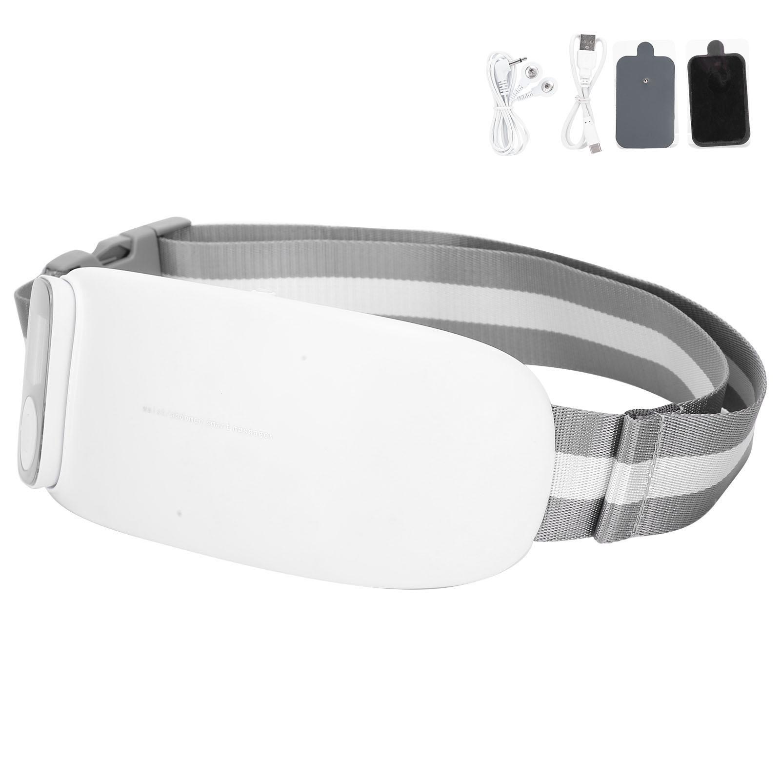 

USB зарядка пояс для массажа живота и талии обезболивающий горячий компресс согревающий массажер для матки