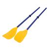 Detachable Kayak Paddle, 2 in 1 PVC Oar with Bidirectional Connector, for Inflatable Boat Canoe Fishing Boat Watersports