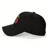 Chick Magnet Graphic Baseball Cap - Black Casual Sandwich Style, Lightweight Polyester, PVC-Coated, Idea