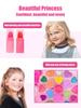 Kids Beauty Makeup Kit for GirlsLittle Handbag Make-up Toys Princess Washable Pretend Play Cosmetic Set Toys birthday gifts