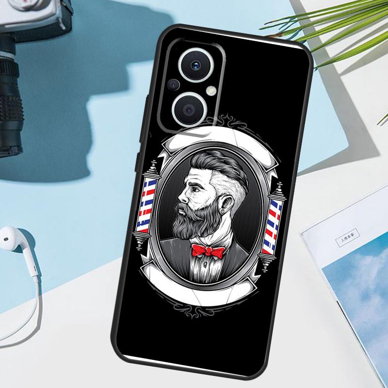 Barber Hair Stylist Cover For OPPO Reno 14F 13F 12F 11F 8T 7 8 Lite 10 11 12 13 14 OPPO Find X9 X8 X5 X6 Pro Case