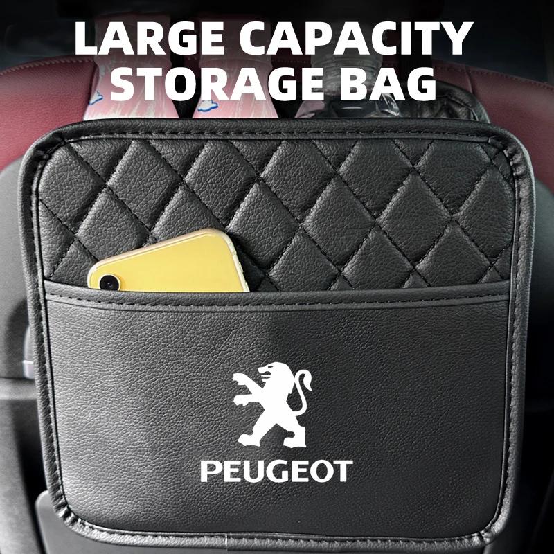 Samolepka na auto 1ks Úložný box na zadní sedadlo auta Organizér do auta Ochranný závěsný úložný vak Pro Peugeot 206 208 306 307 308 407 408 50