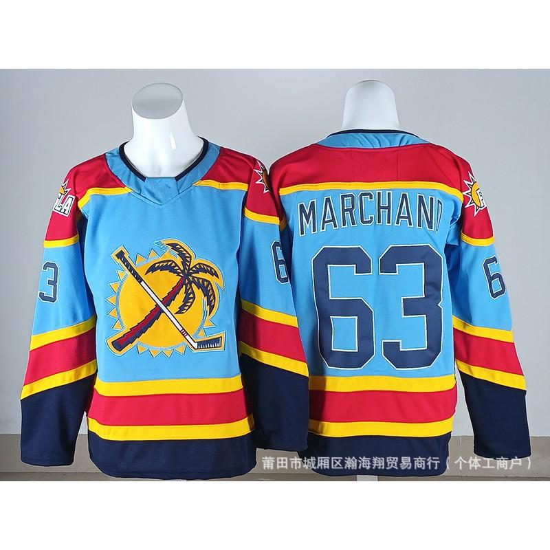 Maglia da Hockey su Ghiaccio da Uomo Leopard Team Numero Ricamato Personalizzato 16 63 19 72 Abbigliamento Sportivo Giocatori Adulti
