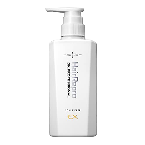 Aderans Hair Repro Medicated Scalp Keep EX, a quasi-drug made in Japan, 370mL, for men. This medicated scalp conditioner helps with hair and scalp pro