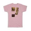 Gift T-Shirt : Ubud Bali Indonesia Sepia Photo Composition