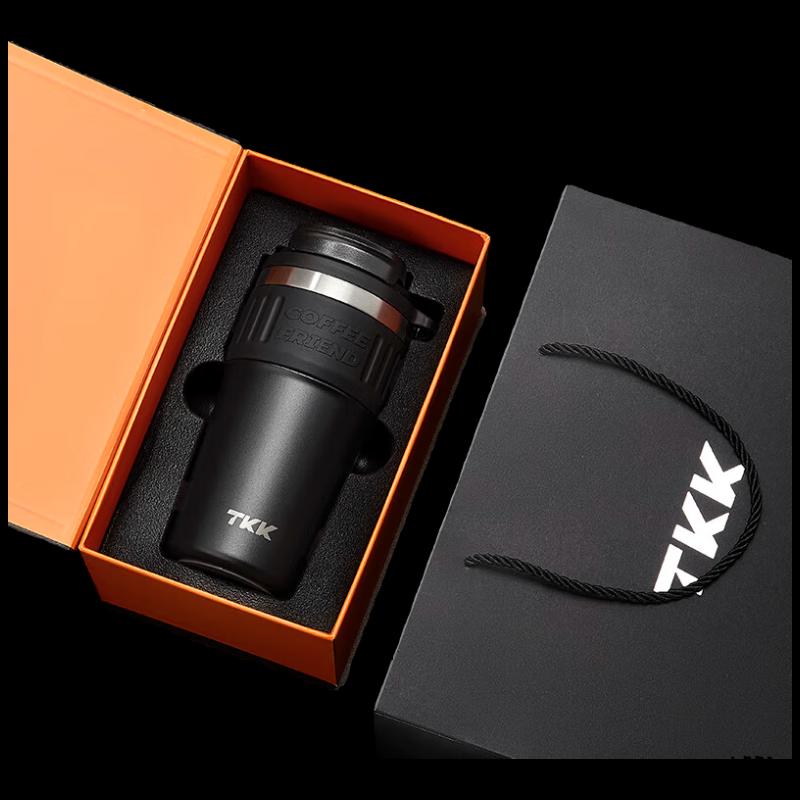 TKK Rocky Coffee Mug 630ml Diamond Black Gift Set