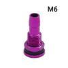 M6/M8 Rc Boat Aluminum Nozzle Water-Cooled System Parts Thread Nozzles For Rc Boat Fuel Esc Motor Nipple