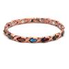 Bracelet Magnétique Coloré Turquoise et Cuivre pour Femmes - Hypoallergénique et Tendance