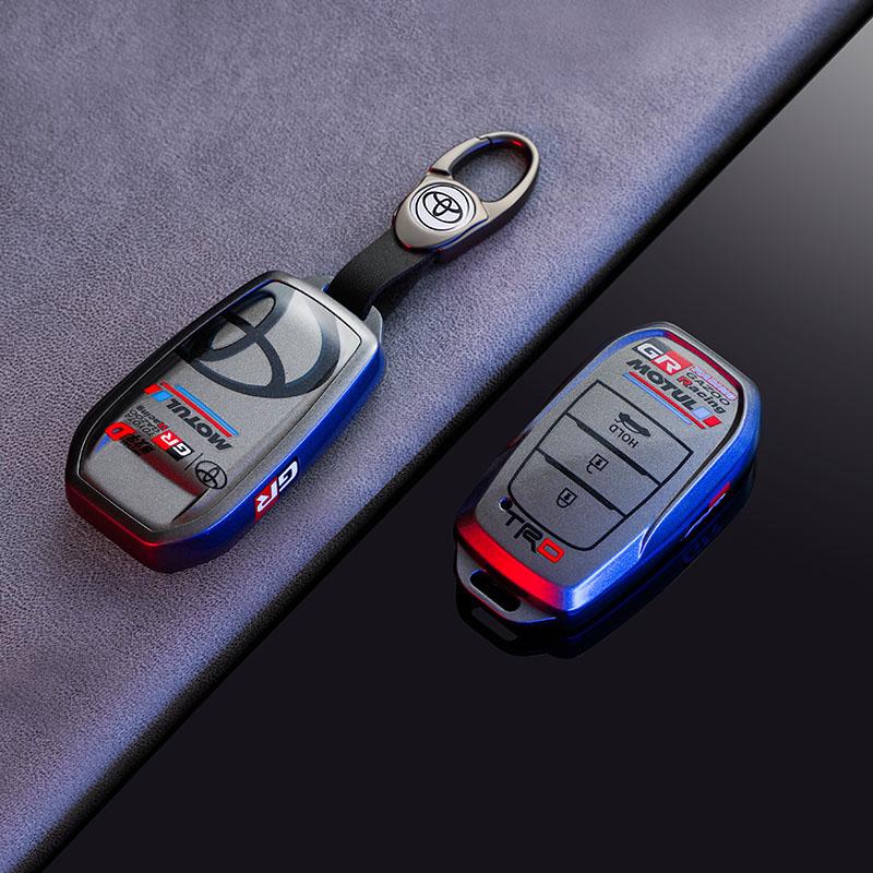 BNH5  TPU Key Case Cover Shell For Toyota Corolla SE 2023 Camry 50 55 TLC200 Yaris Land Cruiser Prado150 RAV4 Venza SIENNA