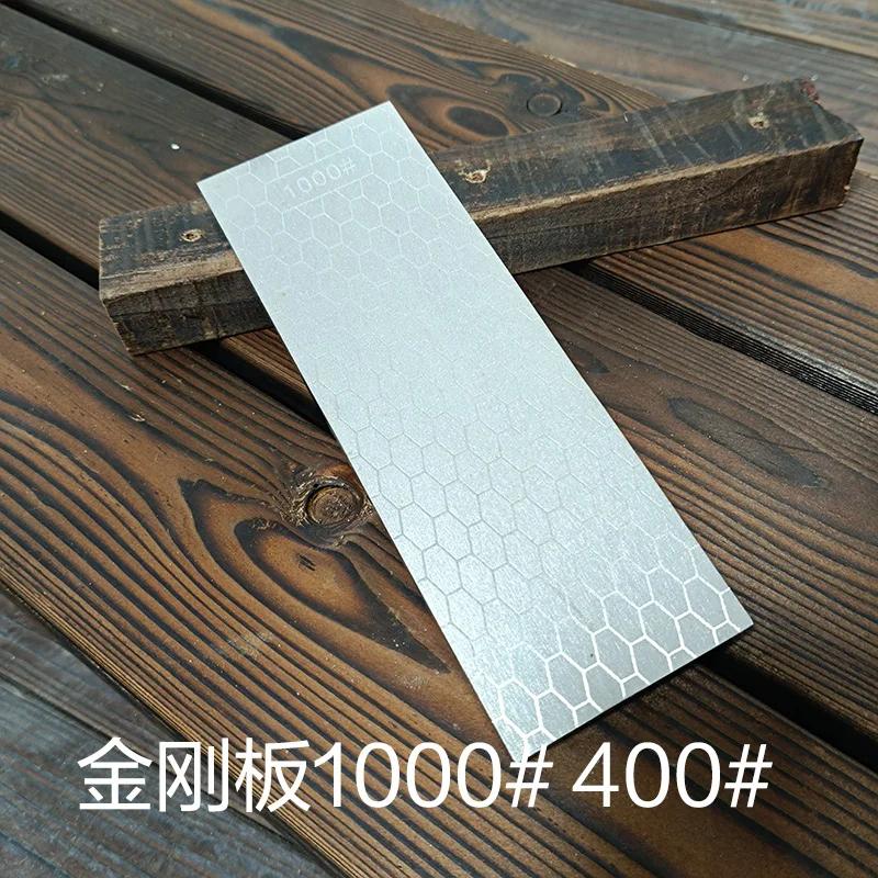 203*69*8mm Double-sided Double-mesh Diamond Whetstone Household Kitchen Sharpener System Sharpening Angle Guide Fixed Angle Hot