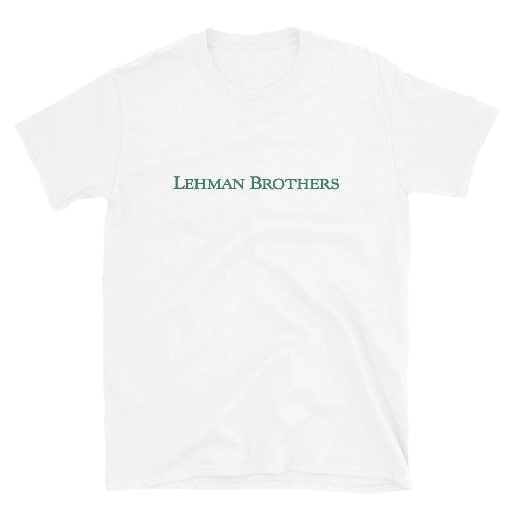 Lehman Brothers T- Shirt Vintage Corporate wsb stock trader gift tee 3XL