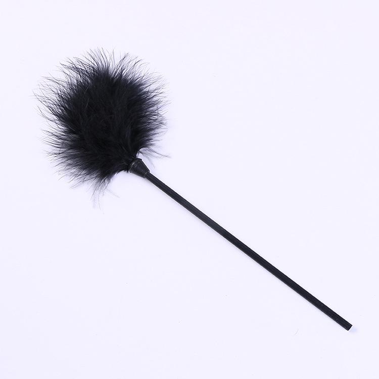 Erotic Feather Teasing Brush Couples Set - Adult Foreplay Toys